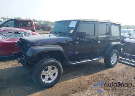 2014 Jeep Wrangler Unlimited Sahara из США, поврежденный, VIN 1C4BJWEG6EL217945